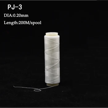 1 adet Görünmez PJ1-5 Naylon Yüksek Mukavemetli Elastik İplik Makarası Polyester Yem Yüzer Hattı Deniz Balıkçılık Cazibesi Tel Mücadele Aksesuar