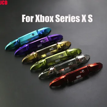 1 adet Yedek Xbox Serisi X S Denetleyici Elektroliz Krom LB RB Tamponlar On / Off Düğmeleri Surround Kılavuz Düğmesi Tetik