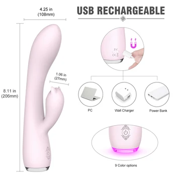 18 Modları Vajina G Spot Yapay Penis Çift Vibratör bayanlara Seks Oyuncakları Yetişkinler Erotik Samimi Ürünler Makine Atölyesi Vibratörler kadınlar için