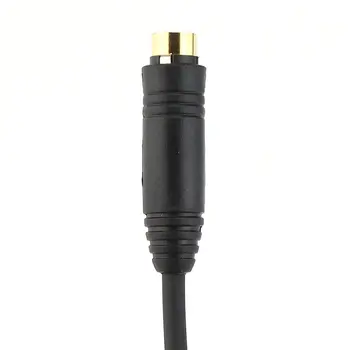 2 Pin K1 3.5 MM Kadın Ses Telefon Kulaklık Aktarım Kablosu Kenwood TYT Baofeng UV5R 888S Walkie Talkie kulaklık adaptörü