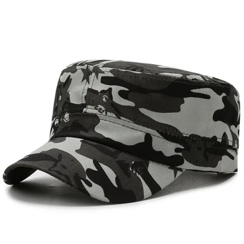 2022 Kamuflaj beyzbol şapkası Erkekler / Taktik ABD Ordusu / Deniz Kuvvetleri / Donanma / Kap Kamyon Şoförü Düz Kapaklar Erkekler beyzbol kamuflajı Kap Kemikleri Snapback Gorras