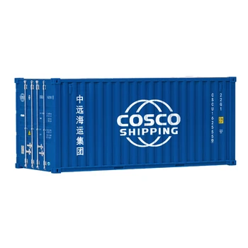 20ft Mini COSCO nakliye konteyneri Model Oyuncaklar Kargo Konteyner Maritimo Lojistik Konteyner Gemi Kutusu kalemlik Ofis Malzemeleri