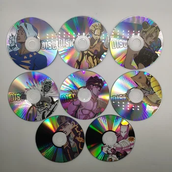 Anime jojo'nun Tuhaf Macera Kujo Jotaro Standı Yıldız Platin Cosplay Disk CD Prop Aksesuarları Oyuncak Hediye