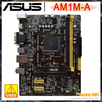 ASUS AM1M-A Anakart DDR3 Soket AM1 PCI-E X16 HDMI SATA 6 gb / s USB3. 0 Mikro ATX Desteği AMD Athlon 5350 5150 Cpu