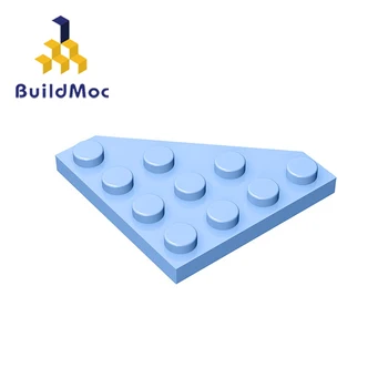 BuildMOC Toplama Parçacıklar 30503 Kama, Plaka 4x4 Kesim Köşe Yapı Taşları Parçaları DIY Educati