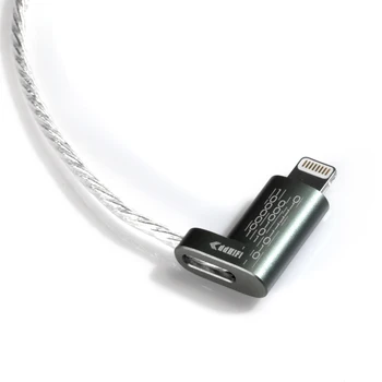 DD ddHiFi MFı06 MFI06S Yıldırım USB Tip C Veri Kablosu bağlamak için iOS cihazları ile USB-C Ses Cihazları