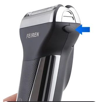 Elektrikli Tıraş Makinesi erkek Akıllı dijital ekran USB Pistonlu Çift bıçaklı Elektrikli Tıraş Makinesi Elektrikli Tıraş Makinesi Seti Led Ekran
