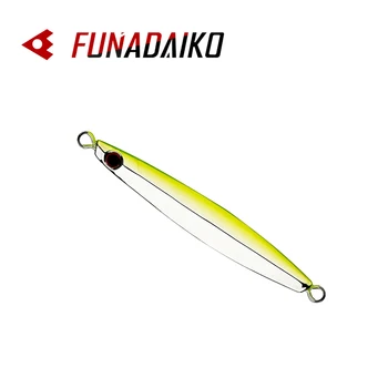 FUNADAIKO Yeni Elektrolizle Metal jig balıkçılık takılar Jig Cazibesi 70g/110g / 160g / 200g Hızlı aydınlık Cazibesi Yavaş Pitch Jig Yem