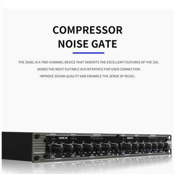 GAX-266 Ses sistemleri ekipmanları dj ses Profesyonel hassas maksimizatör çift kanallı kompresör sınırlayıcı 266XL hoparlör sınırlayıcı