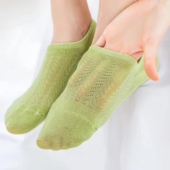 Harajuku Nefes Ayak Bileği Çorap Kadın Düz Renk Kız Öğrenci Rahat Kaykay Çorap Yaz Pamuk Beyaz İnce Örgü Çorap