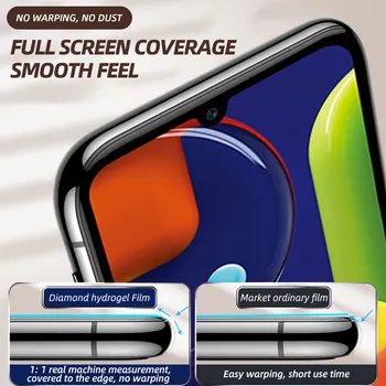 Hidrojel Film Samsung Galaxy A73 A53 M13 5G Ekran Koruyucu İçin Samsung A10 M20 A20 A30 A40 A50 Koruyucu Cam değil