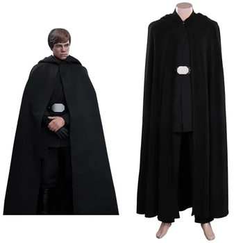 Jedi Luke Skywalker Cosplay Kostüm Yıldız Cadılar Bayramı Karnaval Elbise