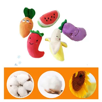Kawaii Yumuşak peluş oyuncak Ses Sevimli Sebze Havuç Bitkiler Tasarım Oyuncaklar Güvenlik toksik Olmayan Dayanıklı Sıkmak için Bebek Çocuklar için