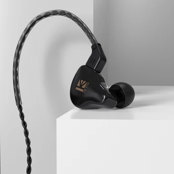 KBEAR KS1 Çift Manyetik Devre Dinamik Kablolu Kulaklık oyun kulaklıkları Kulak müzik kulaklıkları Kulaklık kbear ks1 ks2 IEMs
