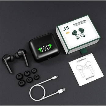KİNGSTAR ANC TWS Fone Bluetooth 5.2 Kulaklık Aktif Gürültü İptal Spor Kulaklıklar Oyun mikrofonlu kulaklık kablosuz kulaklık