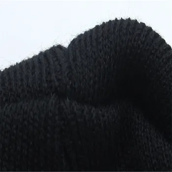Kış Sonbahar Unisex Akrilik Kısa Paragraf Nakış Gül Örgü Bere Kap Kadın Sıcak Tutmak için Hedging Soğuk Şapka