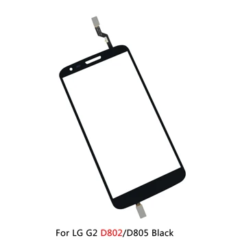 LG G2 Bello D331 D335 D337 D800 D801 D803 D802 D805 lcd ekran dış dokunmatik panel ekran cam değiştirme Ön Cam Lens