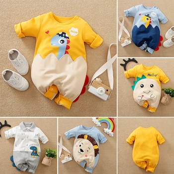 Malapina 2020 Yenidoğan Erkek Bebek Kız Romper Giysileri Onesie Tulum Tulum Bebek pamuklu kıyafet Bebek Yürümeye Başlayan Kostüm
