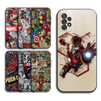 Marvel Avengers LOGO Telefon Kılıfları Samsung Galaxy S20 Lite S20 Ultra S21 S21 FE S21 S22 Artı S22 Ultra Coque Carcasa Yumuşak TPU