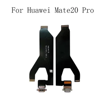 Mikro yuva konnektörü Şarj Fişi Kurulu Huawei Mate20 Pro USB şarj portu Flex Kablo Yedek Parçaları