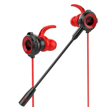 Mikrofonlu kulaklık 3.5 mm Kablolu G20 Fiş Dinamik Oyun Telefonları/PC için