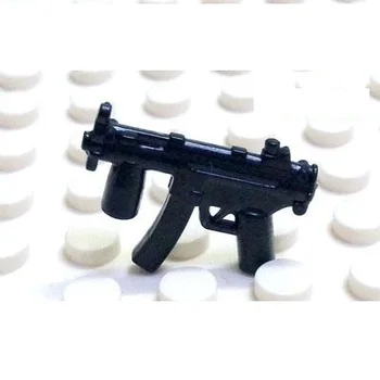 MP5K Makineli tüfekler Orijinal Blokları Eğitici Oyuncaklar Şehir Swat Polis Mini Askeri Silahlar Silah Modeli Şehir Aksesuarları Rakamlar