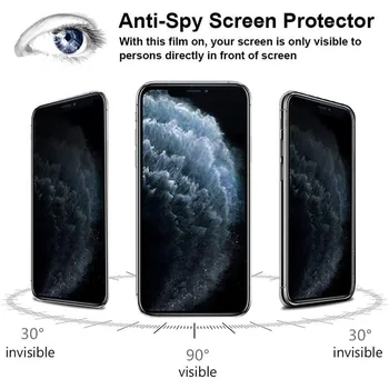 NAZİK MOMENT Anti-casus Gizlilik Ekran Koruyucu için iPhone 13 14 12 11 Pro XS Max Temperli Cam iPhone 6 6S 7 8 XR SE 2020
