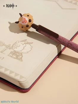 Oyun Genshin Darbe Resmi Orijinal Hilichurl Dil egzersiz kitabı not defteri Seti Anime Hediye Kutusu doğum günü hediyesi
