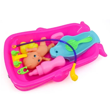 Plastik Bebek Bebek Ördek Seti Çocuklar Bathtime Küvet Oyun Eğlenceli oyuncak seti Hediye Rastgele