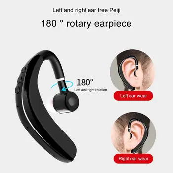 S109 Araba İş Bluetooth uyumlu 5.0 Kulaklık Handsfree Kulaklık Mini Güçlü Bas Kablosuz Kulaklık Kulaklık Kulaklık