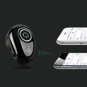 S650 Mini kablosuz bluetooth Kulaklık Handsfree Kulak Stereo mikrofonlu kulaklık Görünmez Kulaklık iphone için kulaklık XR telefon