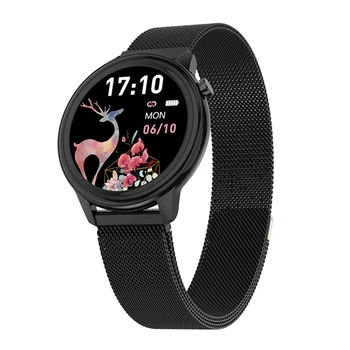 Smartwatch Bayan Özellikleri Monitör Vücut Sıcaklığı İK Basınç Çağrı Hatırlatma Tracker Akıllı İzle Kadınlar İçin Xiaomi IOS PK KW20 M4