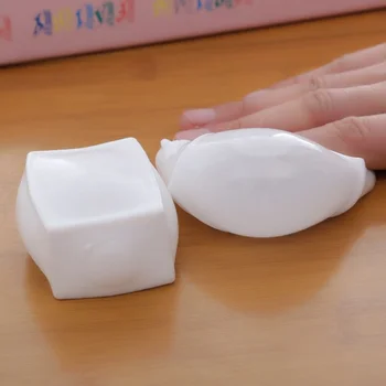 Stres oyuncakları Değişim Beyaz Tofu Yumuşak Köpük TPR Sıkmak Topları Oyuncaklar Çocuklar Çocuklar Yetişkinler için Stres giderici Komik Oyuncaklar Stres Giderici