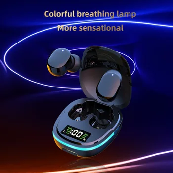 TWS Bluetooth Kulaklık 5.1 kablosuz kulaklık 8D Stereo Spor Su Geçirmez Kulak Kancası Kulaklık İle 2200mAh Şarj Kutusu
