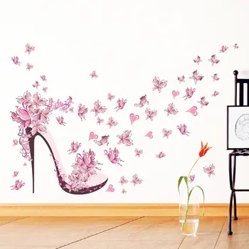 Uçan Kelebek Balonlar Çiçek Bisiklet duvar çıkartmaları çıkartmaları çocuk yatak odası anaokulu Dekorasyon duvar sticker Çıkartmaları
