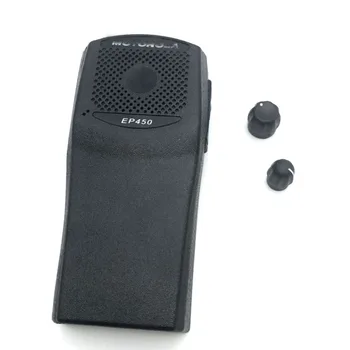 Yedek Ön Gövde Ses Düğmeleri ile Onarım Konut Kapak Kılıf Kabuk Motorola EP450 EP - 450 Walkie Talkie İki Yönlü Telsiz