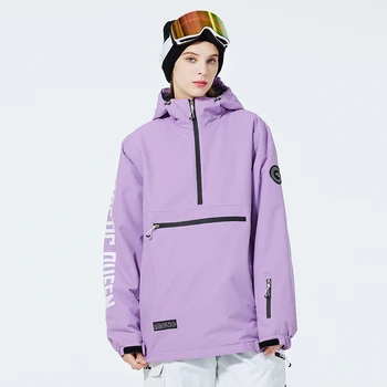 Yeni erkek veya kadın Kar Takım Elbise Setleri Snowboard Giyim Kış Dış Giyim Hoodie Su Geçirmez Kostüm Kayak Ceket + Pantolon Unsex