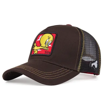 Yetişkin rahat Nefes Spor şapka Yama logosu şoför şapkası Unisex rahat karikatür Ördek Beyzbol kapaklar Gorros