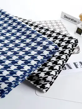 100 * 148 cm Balıksırtı Kumaşlar Kalınlaşma Yastık Masa Örtüsü Kanepe Kumaş DIY Ev Dekorasyon Keten Tekstil Giyim Kumaş