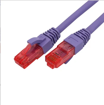 Jul1282 Süper altı Gigabit ağ kablosu 8 çekirdekli Süper altı çift korumalı ağ kablosu ağ jumper geniş bant kablo