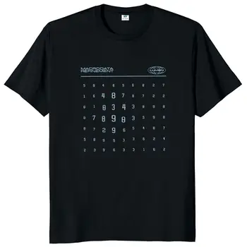 Korkunç Sayılar Lumon Macrodata Arıtma T Shirt Kıdem Tazminatı TV 2022 Korku TV Serisi Temel T-Shirt Erkek Kadın Camiseta